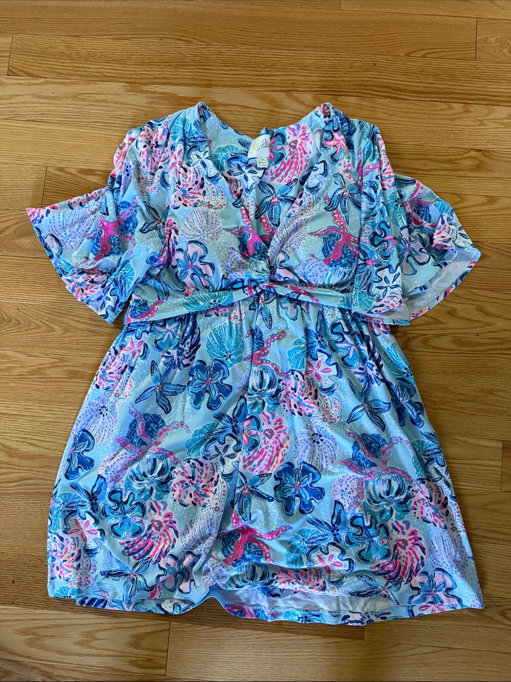 Floral Seashell romper dress